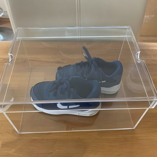 acrylic shoe box acrylic shoe box
