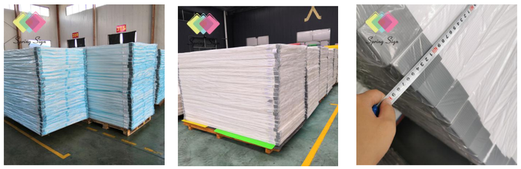 White Coroplast Sheet White Coroplast Sheet