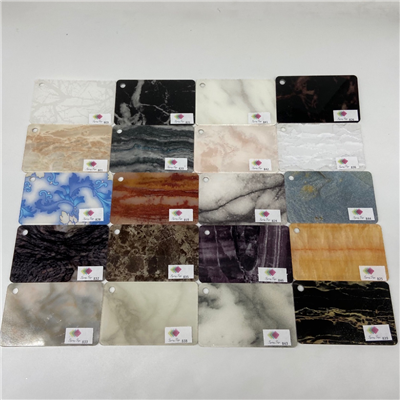 Taflen Acrylig Patrwm Marmor